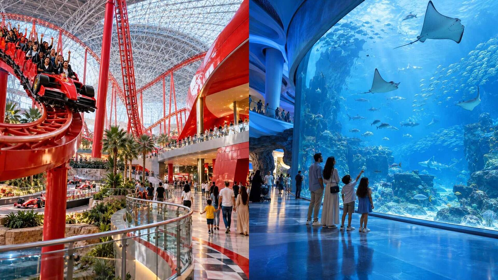 Yas Island Abu Dhabi - Any 2 Parks Ticket - Valid up to 6 Days