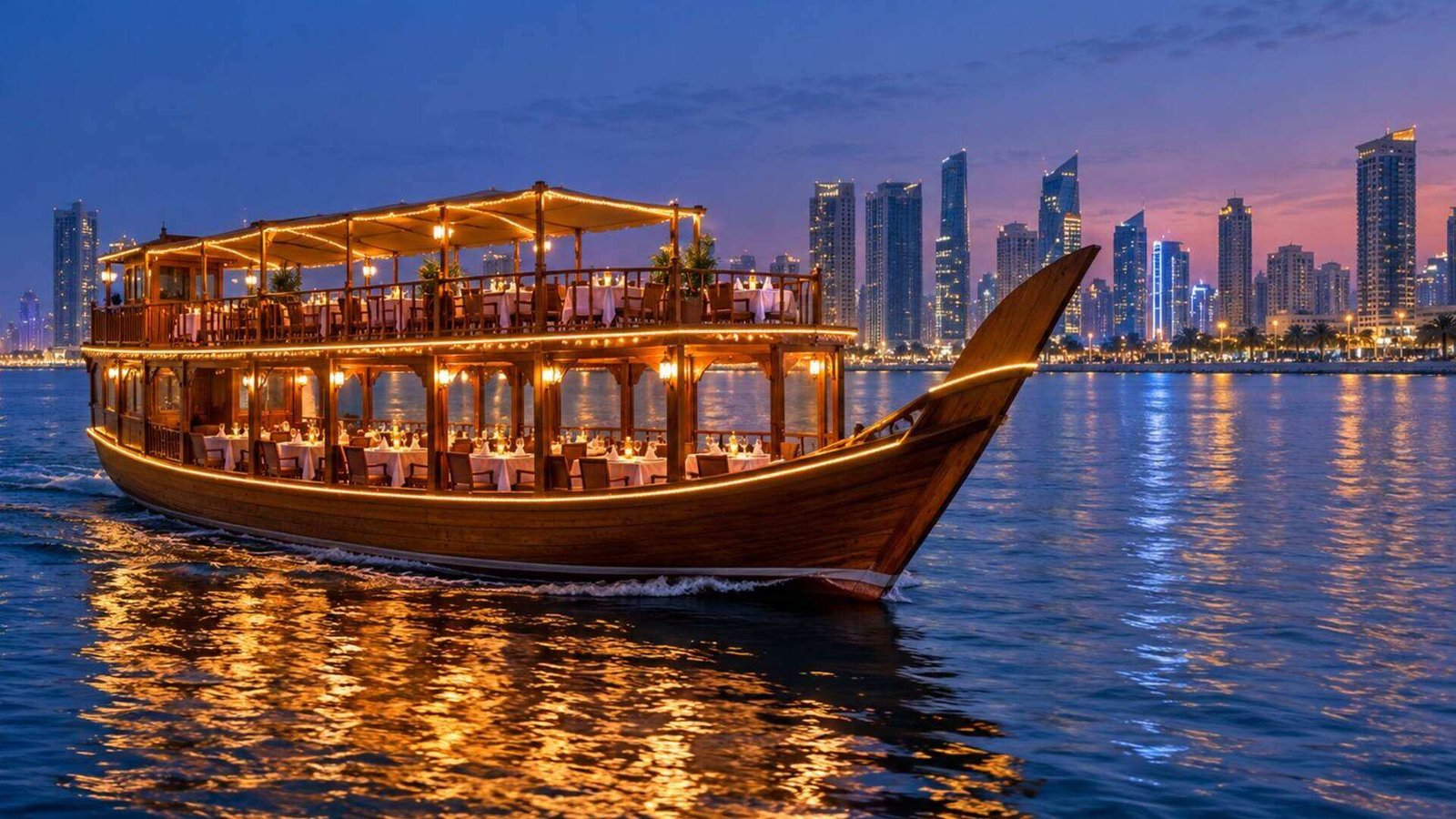 Rustar Dhow Cruise Dubai Creek