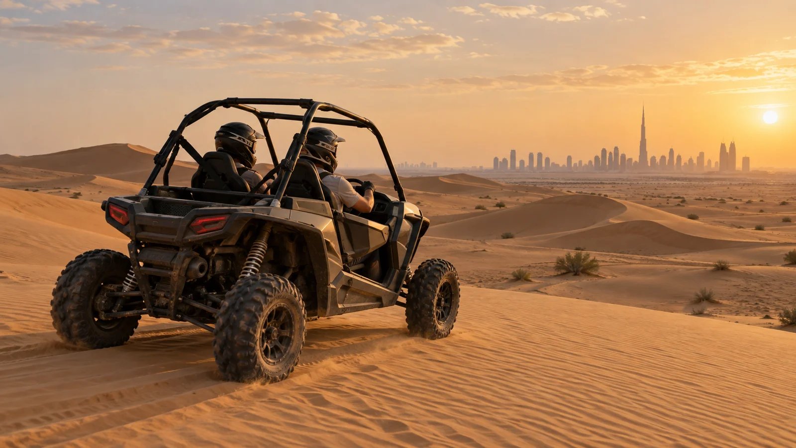 Polaris 1000 CC 1-Seater Dune Buggy Dubai - 30 Minutes