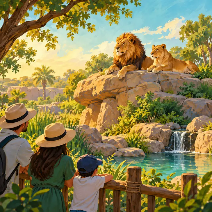 Dubai Safari Park – Safari Bundle with Explorer Safari & Unlimited Train