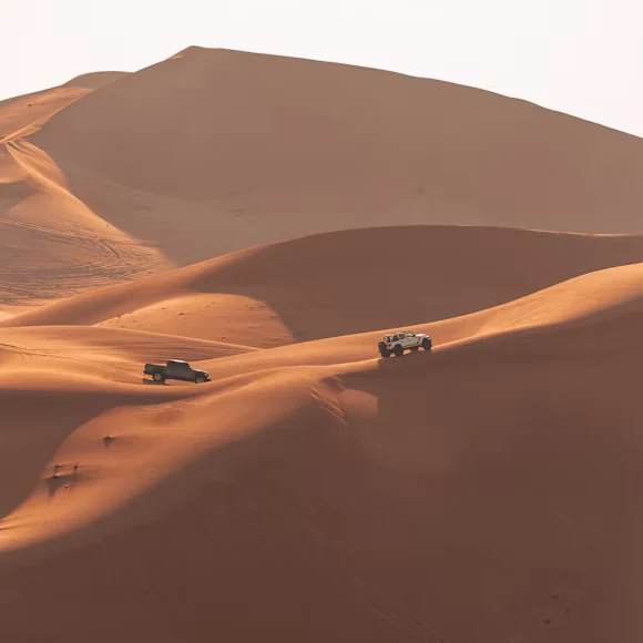 Standard Sharing Desert Safari Dubai + Single Quad Bike - Shared 4x4, Desert Camp & BBQ Dinner
